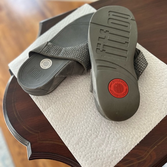 MicrowobbleBoard Fitflop, gray, size 10.  New. - Picture 2 of 2